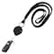 Key-Bak Round HD Super Duty  MINI-BAK, Black, Lanyard, Hi-Capacity Strap/Split Ring, POLY 0AC5-00A4-H - alternate 1